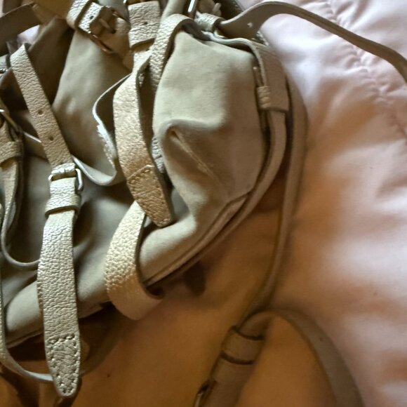 Alexander Wang Suede Kirsten Satchel Grey - Picture 8 of 12